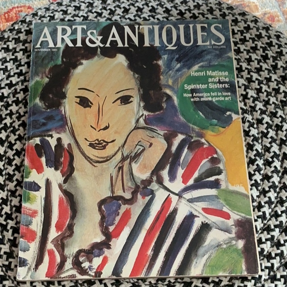 Art & Antiques Magazine Henri Matisse and the Spinster Sisters November 1985